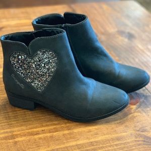 Like New grey cowboy style booties